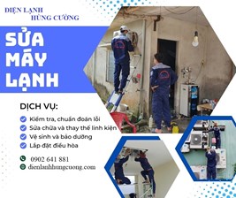 Dịch vụ sửa máy lạnh phường Tân Hưng