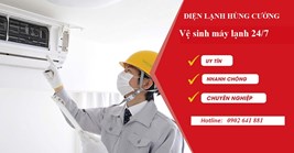 Dịch vụ vệ sinh máy lạnh phường Diên Hồng