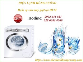 Dịch vụ sửa máy giặt phường Phú Lợi
