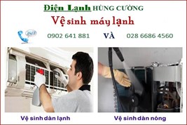 Dịch vụ vệ sinh máy lạnh phường Trung Mỹ Tây