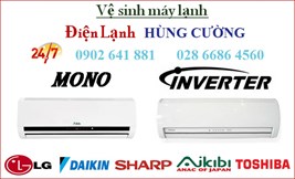 Dịch vụ vệ sinh máy lạnh phường Bình Hưng Hòa