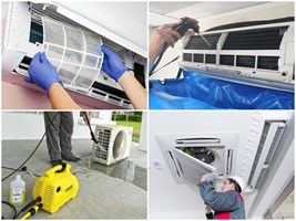 Dịch vụ vệ sinh máy lạnh phường Tân Hòa