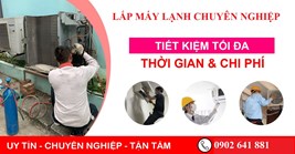 Dịch vụ lắp máy lạnh phường Vườn Lài