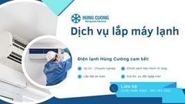 Dịch vụ lắp máy lạnh phường Tân Thới Hiệp