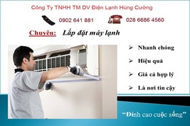 Dịch vụ lắp máy lạnh phường An Phú Đông