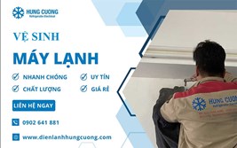 Dịch vụ vệ sinh máy lạnh phường Dĩ An