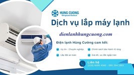 Dịch vụ lắp máy lạnh phường Hạnh Thông