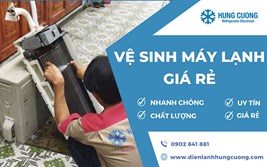 Dịch vụ vệ sinh máy lạnh phường Chánh Hiệp