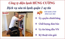 Dịch vụ sửa tủ lạnh phường Thông Tây Hội