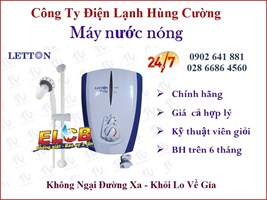 Dịch vụ sửa máy nước nóng phường Cầu Ông Lãnh