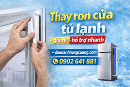 Thay Ron Cửa Tủ Lạnh - Giá Rẻ - Hỗ Trợ Nhanh