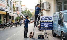 Lắp Máy Lạnh Đường Mã Lò & Tỉnh Lộ 10