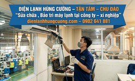 Giải Pháp Sửa Chữa, Bảo Trì Máy Lạnh Công Ty - Xí Nghiệp