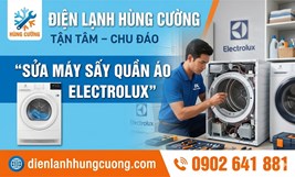 Sửa Máy Sấy Quần Áo Electrolux