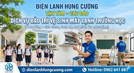 Dịch Vụ Bảo Trì Vệ Sinh Máy Lạnh Trường Học