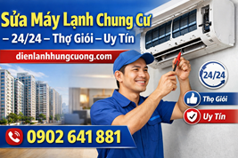 Sửa Máy Lạnh Chung Cư Quận Bình Thạnh