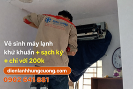Tiệm Vệ Sinh Máy Lạnh Gần Đây Tân Phú: Sạch Sâu 99%