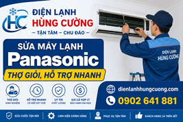 Sửa Máy Lạnh Panasonic Bình Tân – Giá Rẻ, Uy Tín