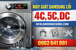 Sửa Máy Giặt Samsung Quận 1: Dứt Điểm Lỗi Sau 30P – Báo Giá Minh Bạch