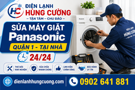 Sửa Máy Giặt Panasonic Quận 1: Giá Minh Bạch, Thợ Đến Ngay Sau 30 Phút!