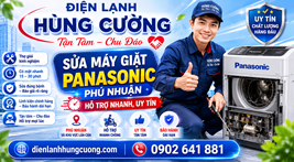 Sửa Máy Giặt Panasonic Phú Nhuận: Sửa Đúng Bệnh, Trả Đúng Giá