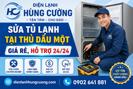 Sửa Tủ Lạnh Tại Thủ Dầu Một: Giá Rẻ, Hỗ Trợ 24/24