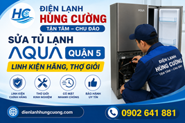 Sửa Tủ Lạnh Aqua Quận 5: Bắt Đúng Bệnh, Báo Đúng Giá