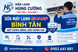 Sửa Máy Lạnh Sharp Bình Tân: Tận Tâm Đến Từng Chi Tiết
