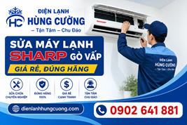 Sửa Máy Lạnh Sharp Gò Vấp: Giá Rẻ, Linh Kiện Hãng