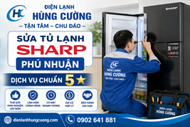 Sửa Tủ Lạnh Sharp Phú Nhuận: Bắt Đúng Bệnh, Báo Đúng Giá