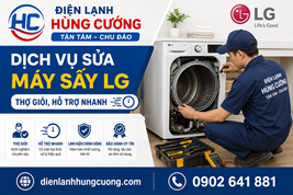 Dịch Vụ Sửa Máy Sấy LG – Chuẩn Hãng, Thợ Giỏi, Tận Tâm