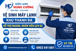 Vệ Sinh Máy Lạnh Khu Thanh Đa: Hỗ Trợ Nhanh, Nhân Viên Lịch Sự