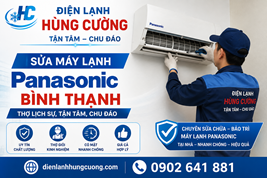 Sửa Máy Lạnh Panasonic Bình Thạnh: Tận Tâm, Đúng Bệnh, Minh Bạch