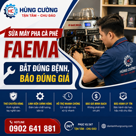 Sửa Máy Pha Cà Phê Faema: Tốc Hành, Minh Bạch Chi Phí