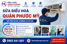 Sửa Điều Hòa Quận Phước Mỹ: 24/24 - Gọi Là Có, Lo Gì Về Giá!