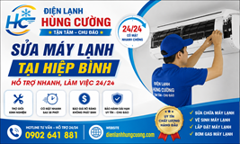 SỬA MÁY LẠNH TẠI HIỆP BÌNH: HỖ TRỢ NHANH, LÀM VIỆC 24/24