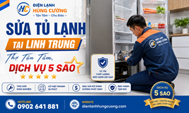 SỬA TỦ LẠNH TẠI LINH TRUNG: THỢ TẬN TÂM, DỊCH VỤ 5 SAO