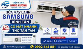 Sửa Máy Lạnh Samsung Bình Tân: Có Mặt Nhanh, Thợ Tận Tâm