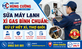 Sửa Máy Lạnh Xì Gas Bình Chuẩn: Xử Lý Hết Xì, Thợ Giỏi