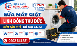 Sửa Máy Giặt Linh Đông Thủ Đức: Đến Tận Nhà 24/24
