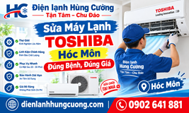Sửa Máy Lạnh Toshiba Hóc Môn – Nói Không Với Vẽ Bệnh, Chặt Chém!