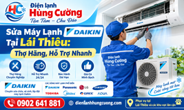 Sửa Máy Lạnh Daikin Tại Lái Thiêu: Thợ Hãng, Hỗ Trợ Nhanh