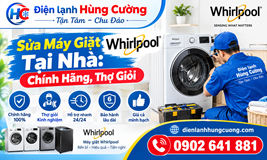 Sửa Máy Giặt Whirlpool Tại Nhà: Thợ Hãng, Uy Tín, Tận Tâm