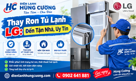 THAY RON TỦ LẠNH LG TẬN NHÀ: GIÁ RẺ, UY TÍN