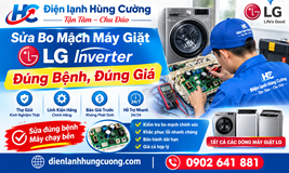 Sửa Bo Mạch Máy Giặt LG Inverter: Xử Lý Lỗi Nhanh Chóng
