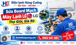 Sửa Board Mạch Máy Lạnh LG: Thợ Giỏi, Giá Rẻ