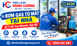 Bơm Gas Tủ Mát Tại Nhà: Bắt Đúng "Bệnh", Nạp Đúng Gas
