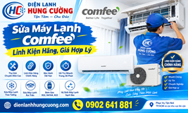 Sửa Máy Lạnh Comfee: Chuẩn Hãng, Giá Bình Dân 