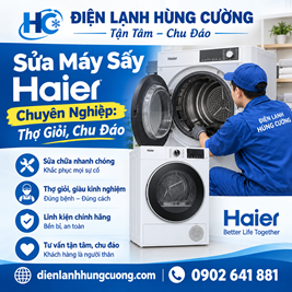 Sửa Máy Sấy Haier Chuyên Nghiệp: Thợ Giỏi, Chu Đáo