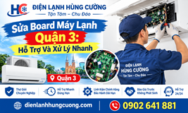 Sửa Board Máy Lạnh Quận 3: Thợ Chuẩn, Xử Lý Đúng Bệnh